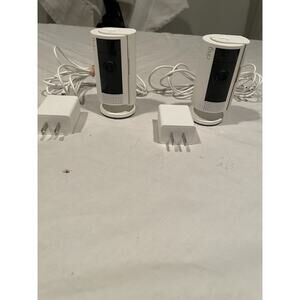 Ring - 2-Pack Indoor Plug-In 1080p Security Camera (2nd-Generation) with Priv...